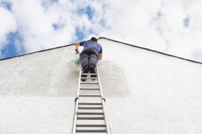 Peinture extérieure à Beauvoir — façades et ravalement